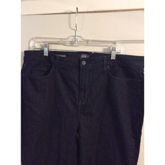 NYDJ Size 16 Lift Tuck Barbara Bootcut Jeans Dark Wash VNC - Picture 5 of 6